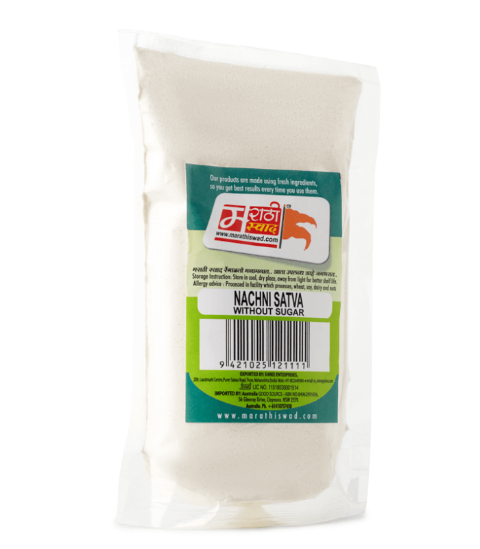 MarathiSwad- Nachani Satva(Without Suger) Ragi Malt Nachni Satva Sugar Free 200G - Image 1